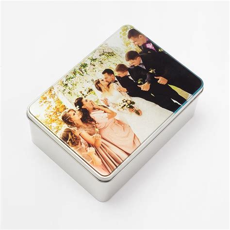 custom metal storage boxes|personalized tin box.